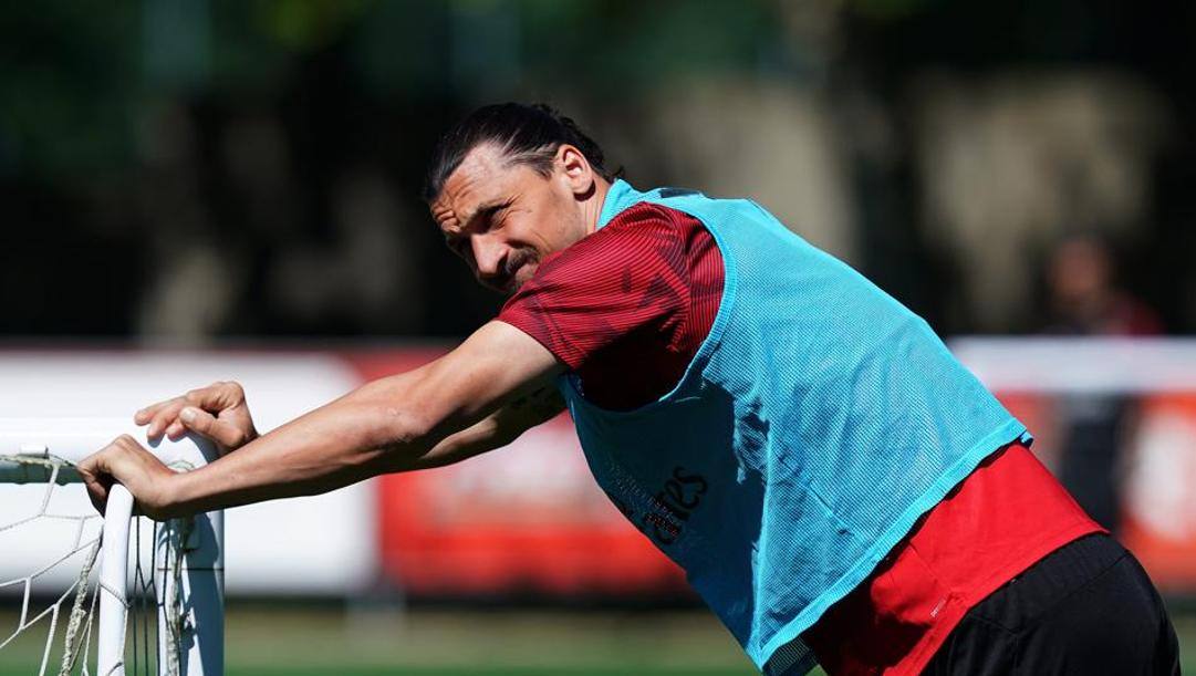 Zlatan Ibrahimovic, 38 anni. Lapresse 